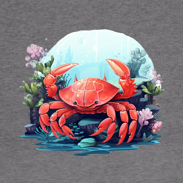 Red Crab by zooleisurelife